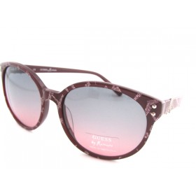 Ladies Guess by Marciano Designer Sunglasses, complete with case and cloth GM 635 Burgundy Silver 